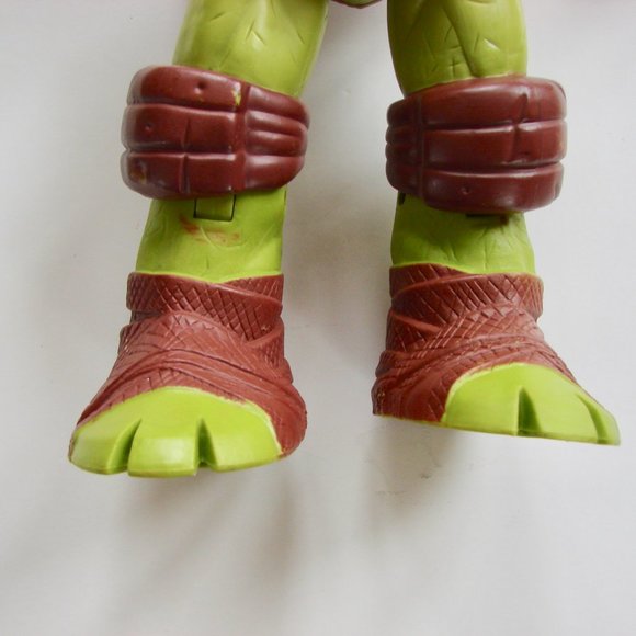 Michelangelo Teenage Mutant Ninja Turtle TMNT 10" Action Figure 2012 Playmates - Picture 11 of 16